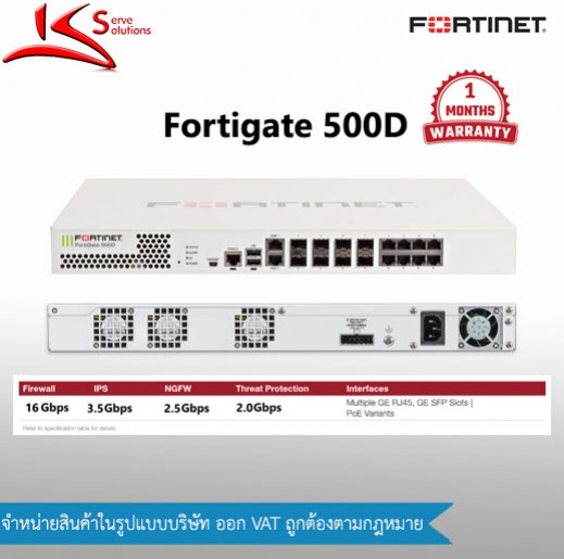 Fortigate 500D