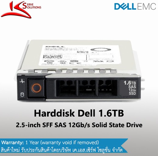 Dell SAS 1.6TB 12G 2.5