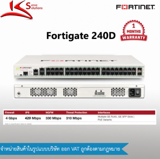 Fortigate 240D