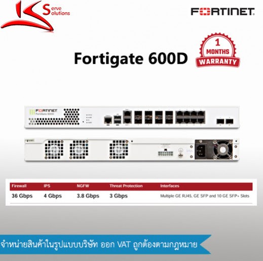 Fortigate 600D