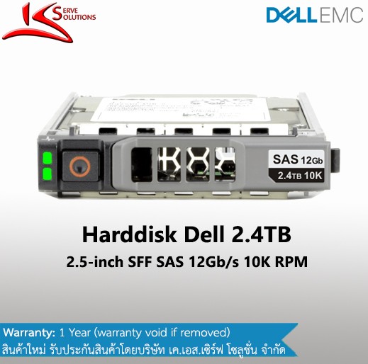 Dell SAS 2.4TB 12G 2.5