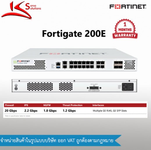 Fortigate 200E