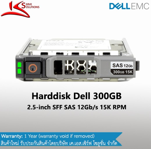 Dell SAS 300GB 12G 2.5